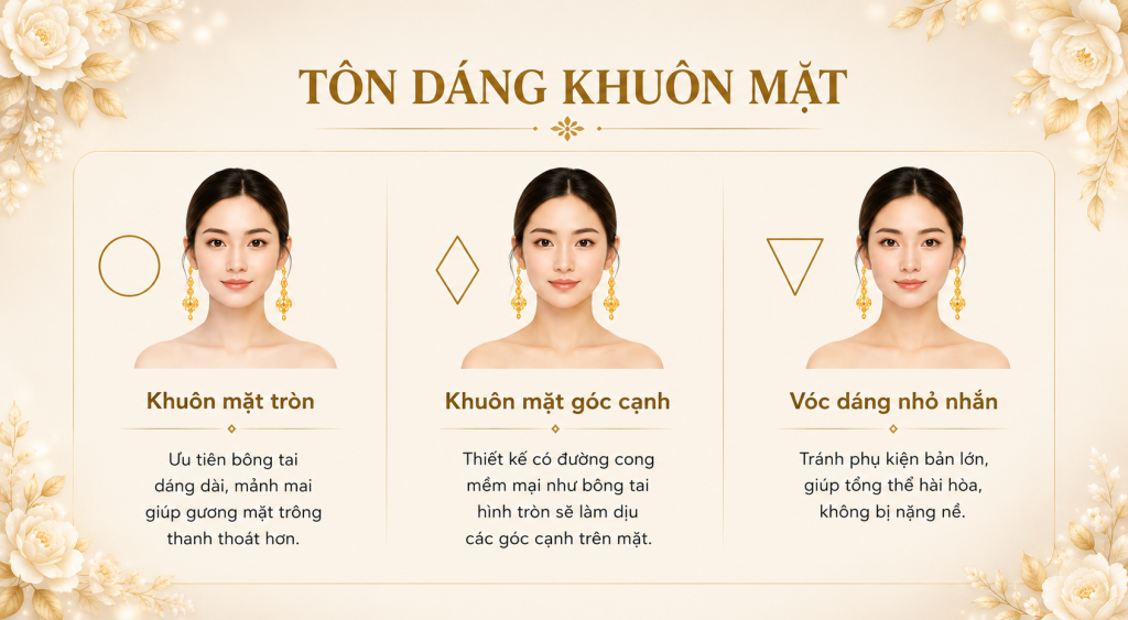 Cách Chọn Trang Sức Theo Khuôn Mặt Giúp Cô Dâu Tỏa Sáng Trong Ngày Cưới